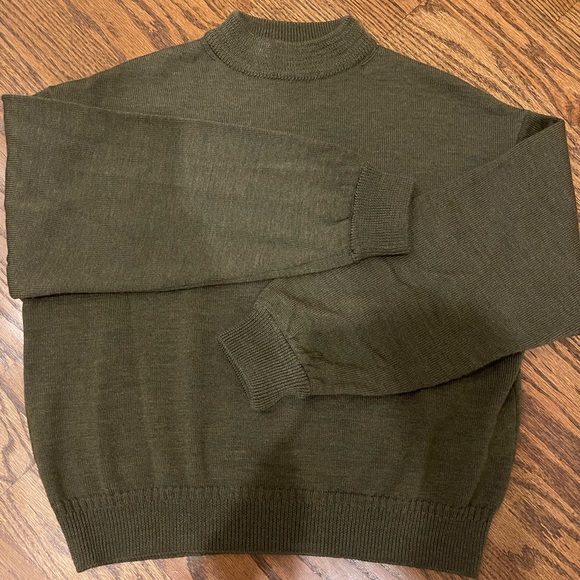 Moussy wool sweater (green) - Picture 2 of 6